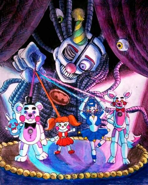 Puppet Show Wiki Fnaf Sister Location Amino