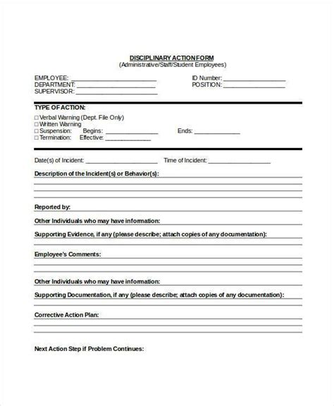 Generally this is a form that allows the employer to counsel with the employee as well, to provide documentation that the employer has provided ample. 40+ Employee Write up Form Templates WORD, EXCEL, PDF
