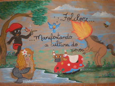 Cartaz Do Folclore Brasileiro