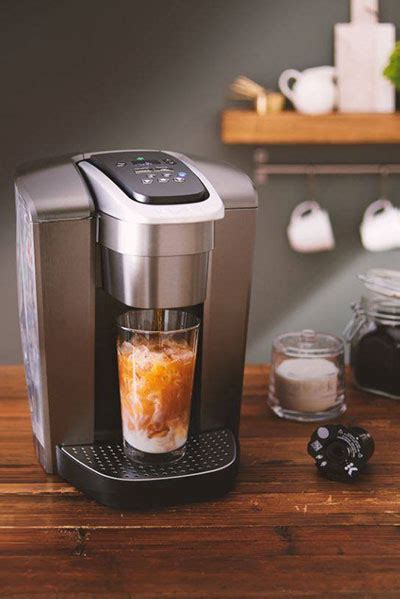 1 empty bottle & cut off bottom. Keurig K-Elite Review | Keurig Hot and Iced Coffee Brewer ...