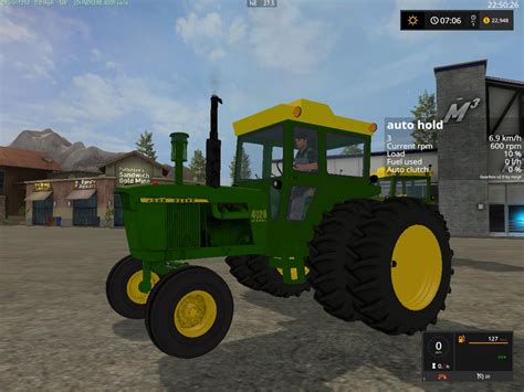 Fs17 John Deere 4000 Series V10 Fs 17 Tractors Mod Download