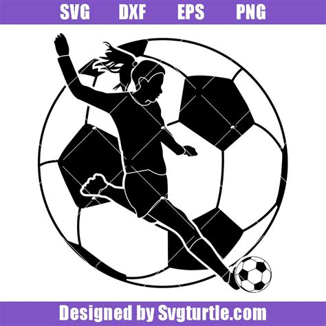 Soccer Girl Svg Soccer Girl Player Svg Graphic By Ilukkystore