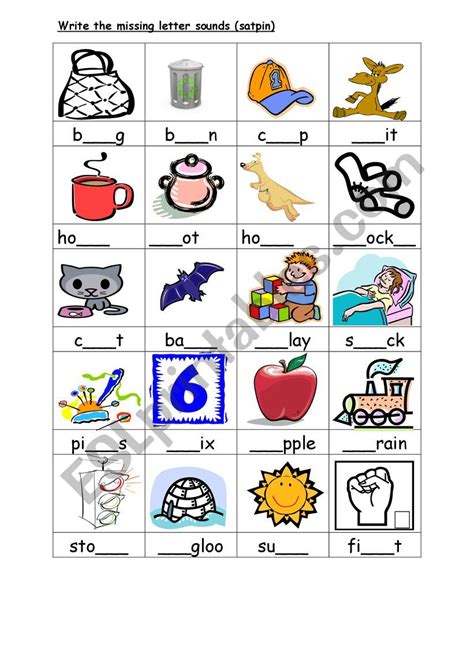 Phonics for fidgets with felix: SATPIN - ESL worksheet by gisellespinto