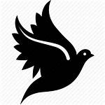 Icon Peace Bird Dove Flying Icons Iconfinder