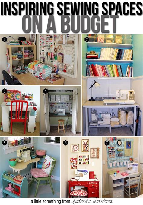 Save money, time, and stress with these quick and easy diy closet organizer ideas. How to create a sewing space on a budget | Sewing space ...