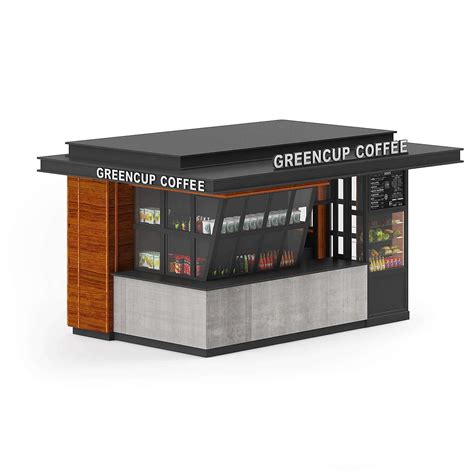 Kiosk Design Cafe Design Booth Design Store Design Container Cafe