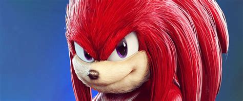 First Looks At Knuckles The Echidna For Sonic The Hedgehog 2 Movie