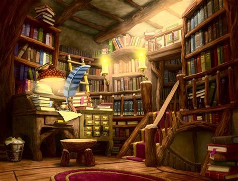 Treehouse Library Chris Beatrice Libraries Pinterest Fantasy
