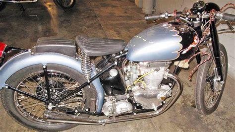 Vintage Triumph Motorcycle Stolen In 1967 Seized At Port