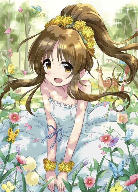 Anime Art Summer Time Anime Girl Long Hair