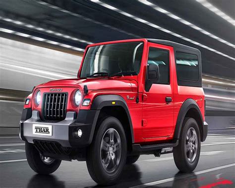 Mahindra Unveils All New Thar Launch On October 2