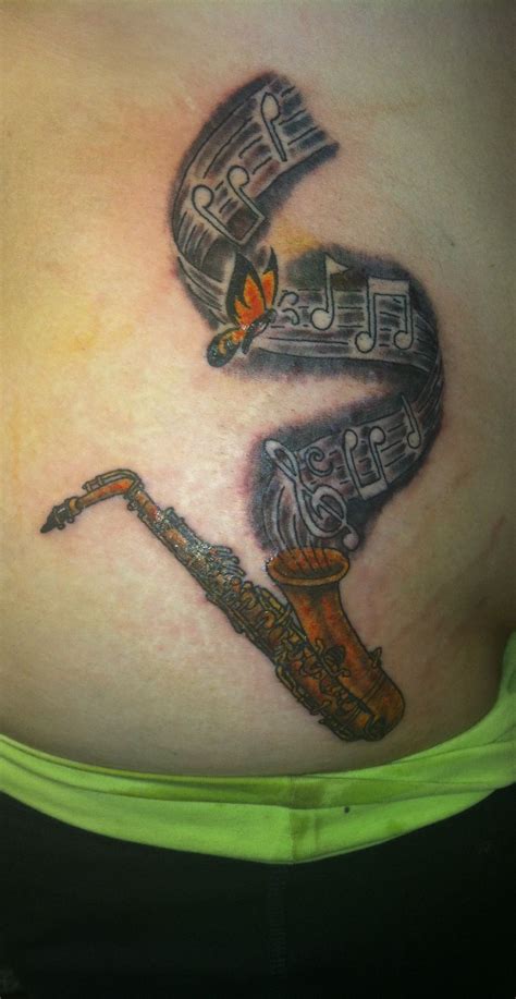 Alto Saxophone Tattoo Inspiration