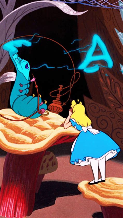 Caterpillar And Alice ~ Alice In Wonderland 1951 Alice In Wonderland
