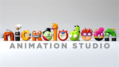 Nickelodeon Studios Logo Characters