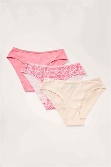 Bloomingwear Pack Of Colored Low Waisted Panties
