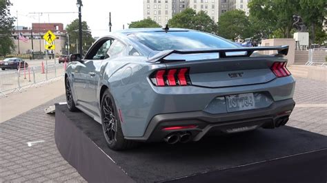 2024 Ford Mustang Gt Revving Sounds Insane Mustang Specs
