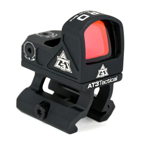 At3™ Rrdm Red Dot Magnifier W 3x Flip To Side Mount