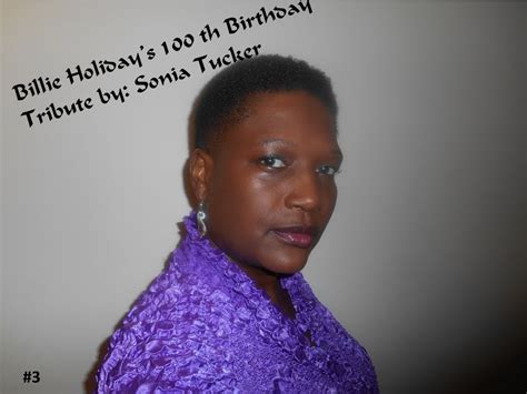 Billie Holiday 100th Birthday Tribute By Sonia Tucker Summertime Youtube
