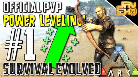 Ark Official Pvp S2 Ep1 Power Leveling And Early Pvp Youtube