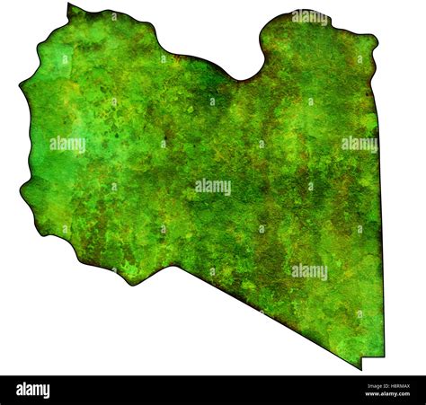 Vintage Libya Map Cut Out Stock Images And Pictures Alamy