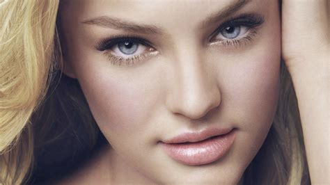 hot or not candice swanepoel face close up