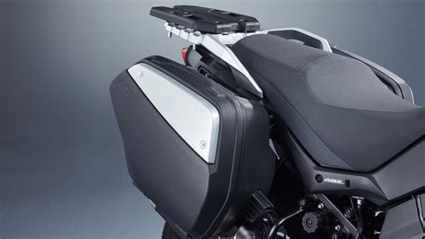 suzuki v strom side case set suzuki genuine accessories