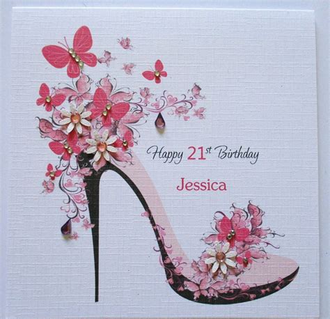 #70 hopefully you have an extremely happy 30th birthday! Handmade Personalised Female Birthday Card 18th 21st 30th ...
