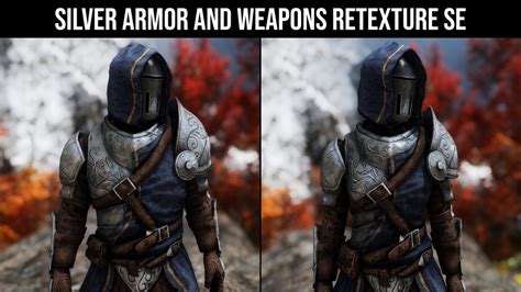 Skyrim SE MOD on Twitter モデルテクスチャ Silver Armor and Weapons