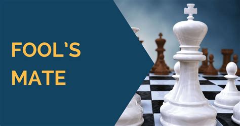 Fools Mate — How To Win At Chess In 2 Moves Thechessworld
