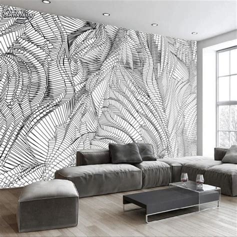 Modern Black And White Wallpaper