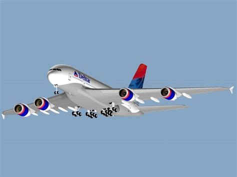 Lwo Airbus A380 800 Delta A380