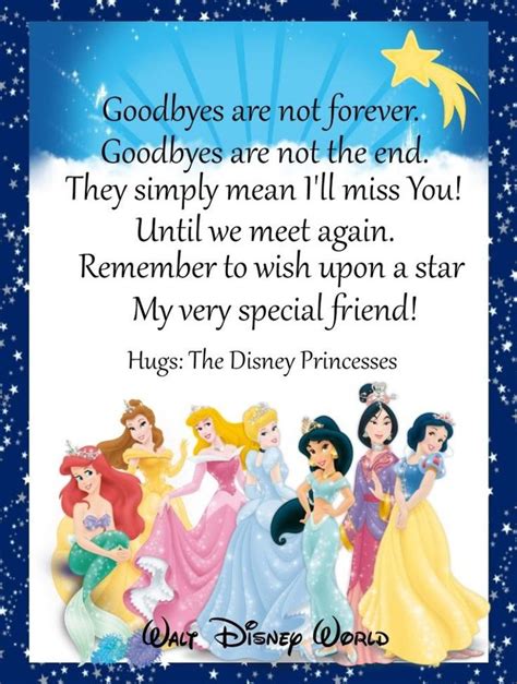 Disney Goodbye Quotes Quotesgram By Quotesgram Disney Reveal