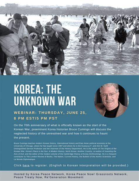 korean war webinar with dr bruce cumings council korean americans cka