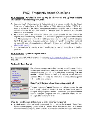 Fillable Online Faq Frequently Asked Questions Fax Email Print Pdffiller