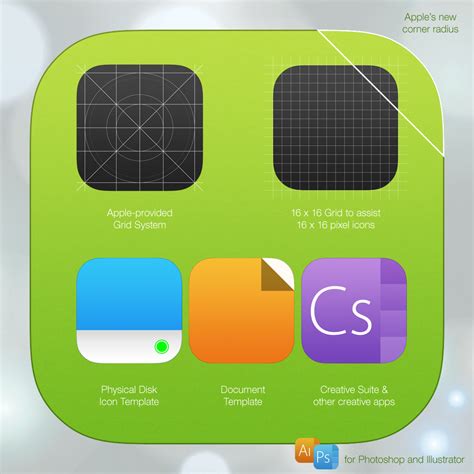 Ios 7 Icon Template Psd Ai By Iynque On Deviantart