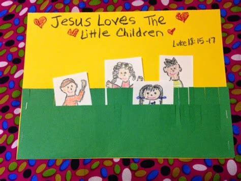 22 Of The Best Ideas For Jesus Loves The Little Children Craft Home