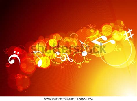 Colorful Music Background Stock Vector Royalty Free 128662193