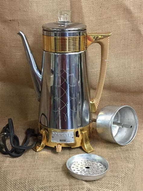What is the best coffee maker under 50 dollars? Vintage Dormeyer Golden Goddess Model 22 Working Coffee Maker | Etsy | Golden goddess ...