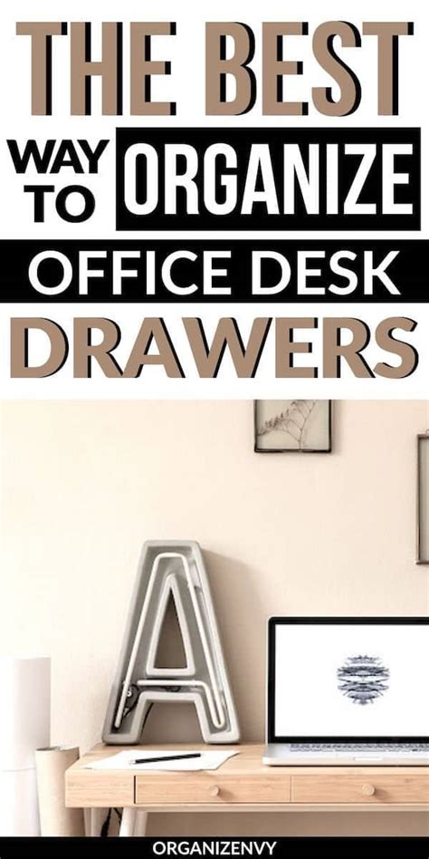 The Best Way To Organize Desk Drawers In A Home Office Organizenvy