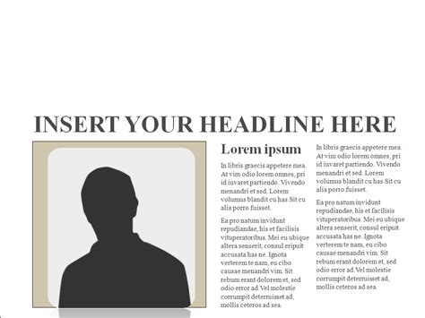 You see this competition in an international magazine. Editable Newspaper Templates for Powerpoint Presentations, Editable Newspaper PPT template ...
