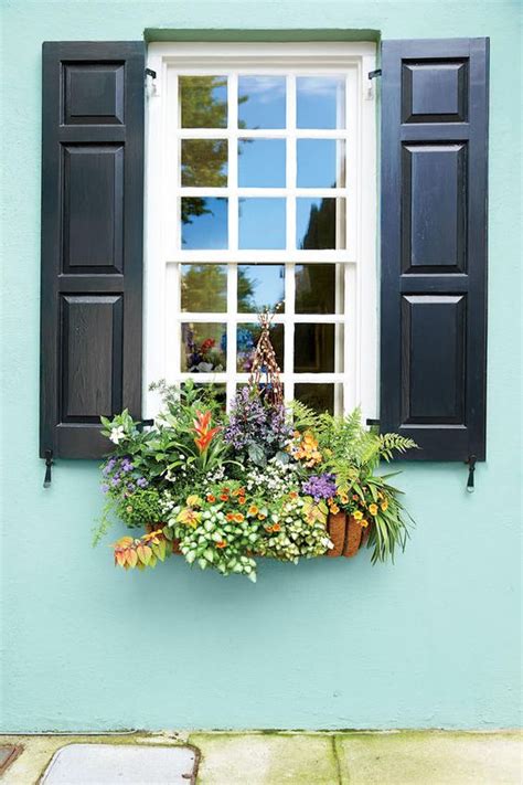 8 bundles artificial lavender flowers outdoor fake flowers for decoration uv resistant no fade faux plastic plants garden porch window box décor (purple) 4.3 out of 5 stars 3,342 $9.99 $ 9. Lovely Window Boxes To Beautify Your House Exterior