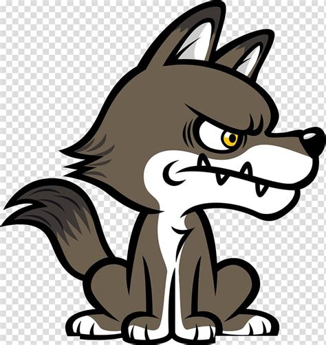 The big bad wolf is an ub iwerks cartoon that was originally called little boy blue. Angry white and gray fox , Big Bad Wolf Dog Cartoon , Wolf ...