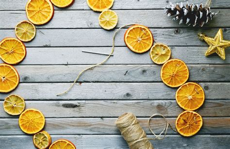 Woman In Real Life Dried Orange And Lemon Garland Tutorial How To Dry