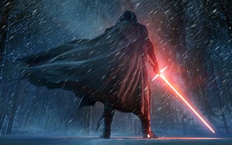 Science Fiction Jedi Movies Star Wars Lightsaber Kylo Ren Rey From Star Wars