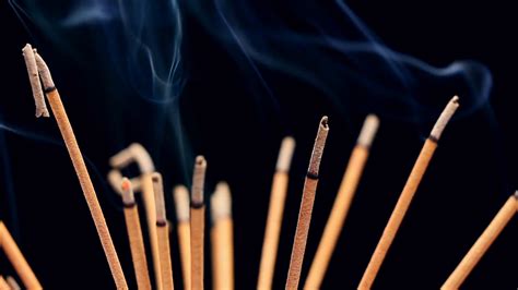 Free photo: Incense sticks burning - Burning, Incense, Smoke - Free ...
