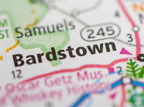 Bardstown Map Bardstown Bardstown Kentucky Quick Getaway