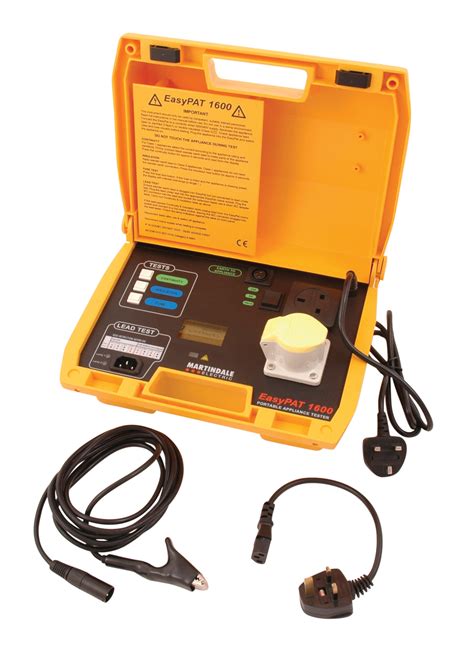 Portable appliance testing (pat) can become a new service for you to offer your customers. Martindale EPAT1600 PAT Tester