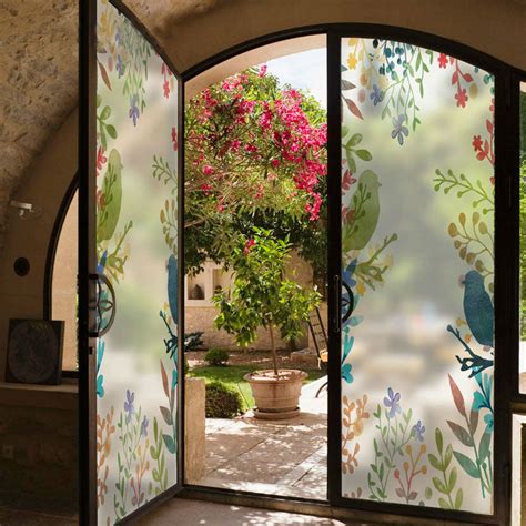 Shop wayfair for all the best glass decorative objects. Decorative Glass Window Film Sticker Home Decor Stained ...