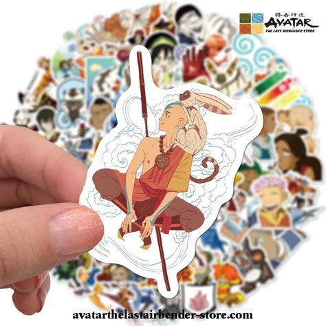 New Style 50100pcs Avatar The Last Airbender Stickers Avatar The