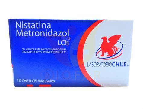 Nistatinametronidazol X10 Ovulos